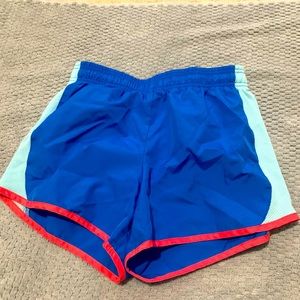 Athletic Works Blue & Salmon Shorts